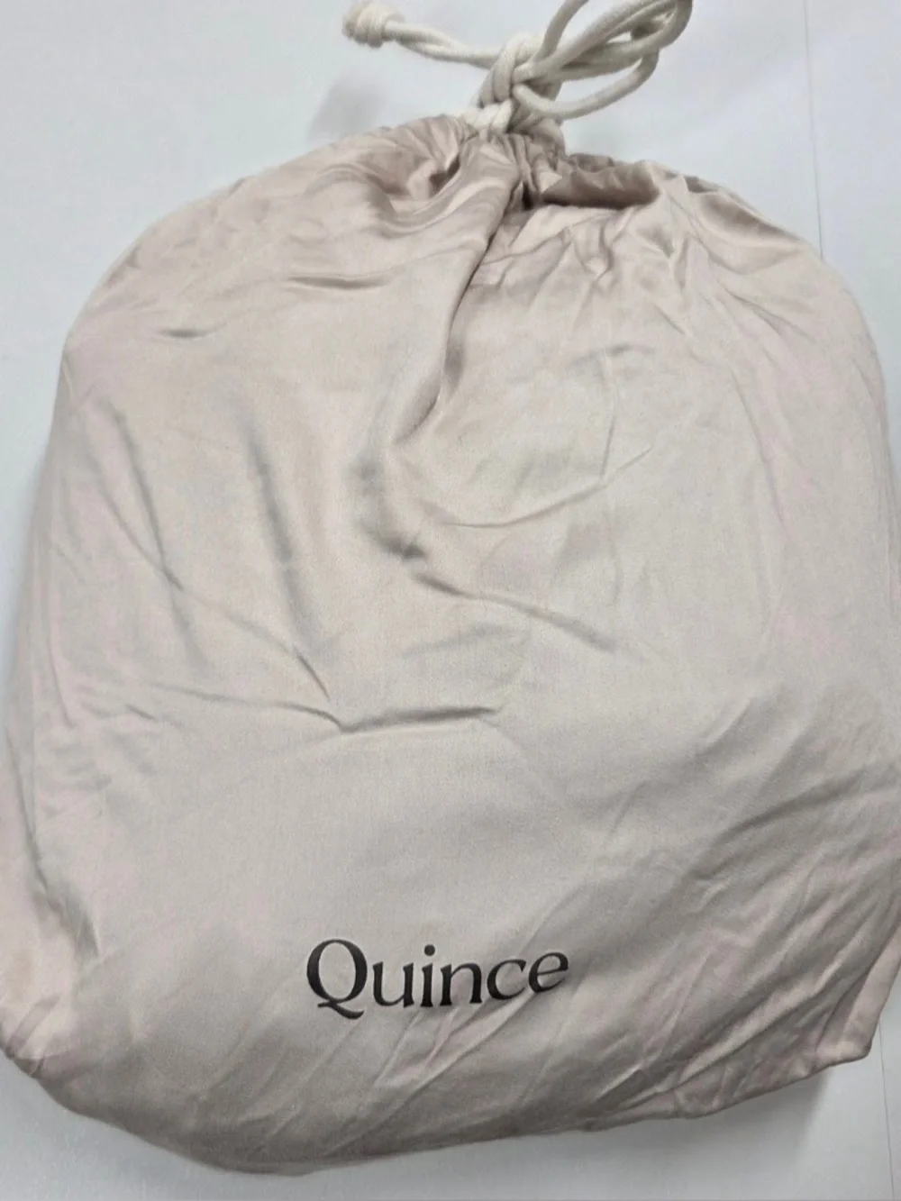 QUINCE Bamboo Duvet Cover Set Twin Sand 4970